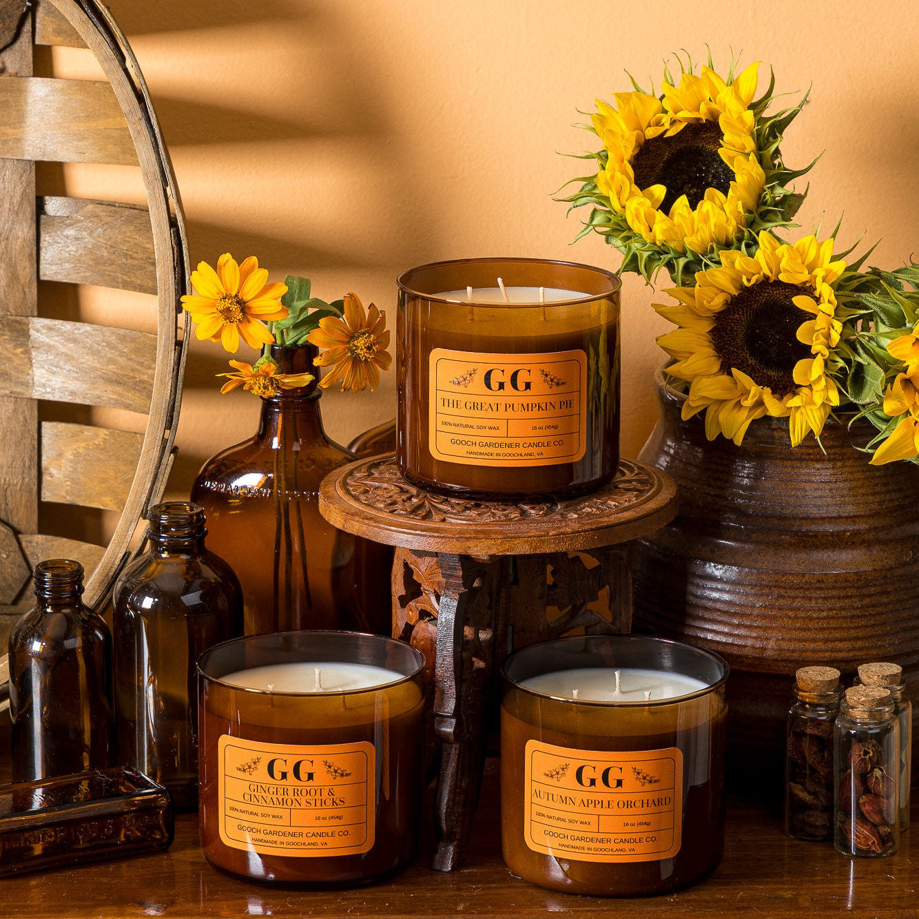 Fall Favorites Trio - Large 3-Wick